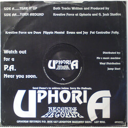 Kreative Force Tear It Up / Turn Around USED VINYL 12INCH