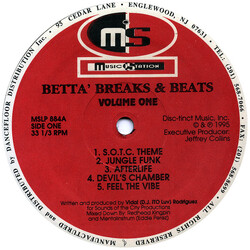 DJ Ito Luv Betta' Breaks & Beats Volume One Vinyl LP USED