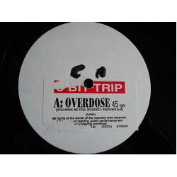 8 Bit Trip Overdose (You Make Me Feel So Good) USED VINYL 12INCH WHITE LABEL 45 RPM