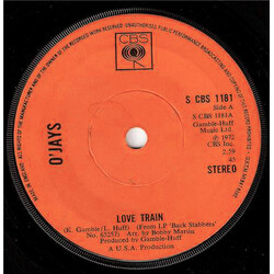 The O'Jays Love Train USED VINYL 7INCH 45 RPM SINGLE STEREO