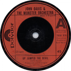 John Davis & The Monster Orchestra Up Jumped The Devil USED VINYL 7INCH 45 RPM SINGLE