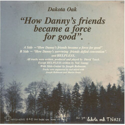 Dakota Oak How Danny's Friends Became A Force For Good USED VINYL 7INCH MAXI-SINGLE