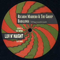 Ricardo Marrero & The Group Babalonia / My Friend USED VINYL 12INCH 45 RPM REISSUE