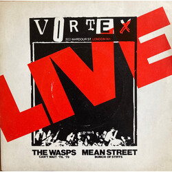 The Wasps / Mean Street Vortex Live USED VINYL 7INCH 45 RPM