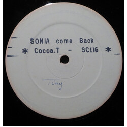 Cocoa Tea Sonia Come Back USED VINYL 12INCH WHITE LABEL
