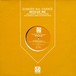 Sunkids / Chance Rescue Me USED VINYL 12INCH 45 RPM 33 S RPM