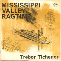 Trebor Tichenor Mississippi Valley Ragtime Vinyl LP USED