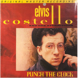 Elvis Costello & The Attractions Punch The Clock Vinyl LP USED