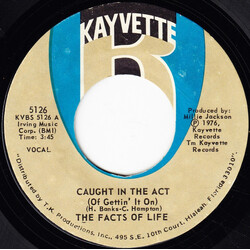 Facts Of Life Caught In The Act (Of Gettin' It On) USED VINYL 7INCH 45 RPM STYRENE
