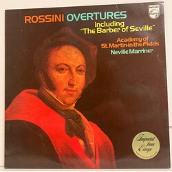 Gioacchino Rossini / The Academy Of St. Martin-in-the-Fields / Sir Neville Marriner Rossini Overtures Vinyl LP USED
