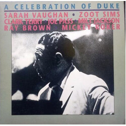 Sarah Vaughan / Zoot Sims / Clark Terry / Joe Pass / Milt Jackson / Ray Brown / Mickey Roker A Celebration Of Duke Vinyl LP USED