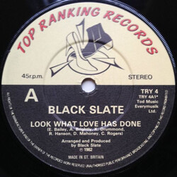 Black Slate Look What Love Has Done / Dub Pon Creation USED VINYL 7INCH 45 RPM