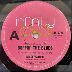 Blackfeather Boppin' The Blues USED VINYL 7INCH 45 RPM SINGLE