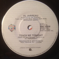 Al Jarreau Teach Me Tonight USED VINYL 7INCH 45 RPM SINGLE