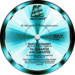 El DeBarge / DeBarge Who's Johnny USED VINYL 7INCH 45 RPM SINGLE