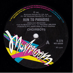 Choirboys Run To Paradise USED VINYL 7INCH SINGLE 45 RPM