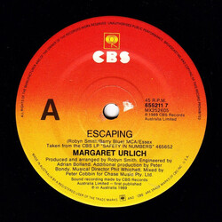 Margaret Urlich Escaping USED VINYL 7INCH 45 RPM SINGLE