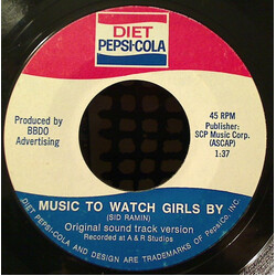 Unknown Artist Music To Watch Girls By USED VINYL 7INCH 45 RPM STYRENE