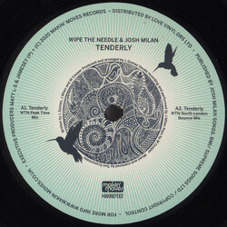 Wipe The Needle / Josh Milan Tenderly USED VINYL 12INCH 33 S RPM