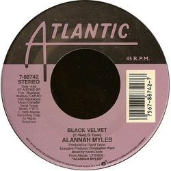 Alannah Myles Black Velvet USED VINYL 7INCH 45 RPM SINGLE STEREO
