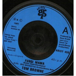 Tom Browne Fungi Mama (Bebop Afunkadiscolypso) USED VINYL 7INCH 45 RPM
