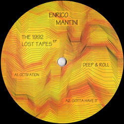 Enrico Mantini The 1992 Lost Tapes EP USED VINYL 12INCH 33 S RPM EP