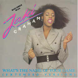 Jaki Graham What's The Name Of Your Game (Extended Version) USED VINYL 12INCH 45 RPM MAXI-SINGLE STEREO