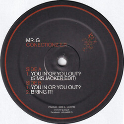 Mr. G Conectionz E.P. USED VINYL 12INCH EP