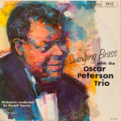 The Oscar Peterson Trio / Russell Garcia Swinging Brass With The Oscar Peterson Trio (Orchestra Conducted By Russell Garcia Vinyl LP USED
