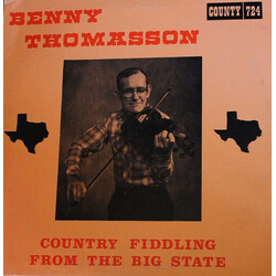 Benny Thomasson Country Fiddling From The Big State Vinyl LP USED