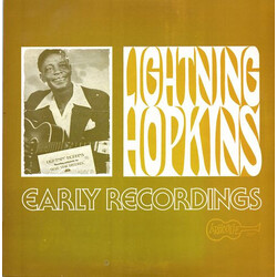 Lightnin' Hopkins Early Recordings Vinyl LP USED