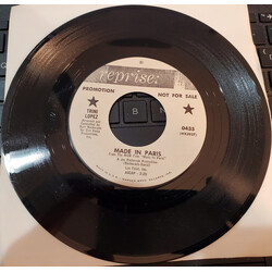Trini Lopez Made In Paris / Pretty Little Girl USED VINYL 7INCH 45 RPM SINGLE PROMO