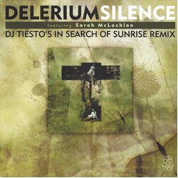Delerium / Sarah McLachlan Silence (DJ Tiësto's In Search Of Sunrise Remix) USED VINYL 12INCH 33 S RPM