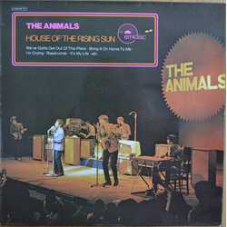 The Animals House Of The Rising Sun Vinyl LP USED