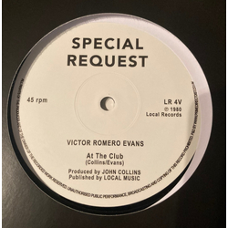Victor Romero Evans / The Detonators (2) At The Club / Lift Off Vinyl 12" USED