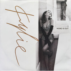 Kylie Minogue Word Is Out USED VINYL 12INCH 45 RPM SINGLE