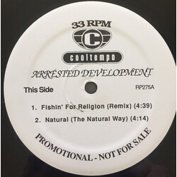 Arrested Development / Monie Love Fishin' 4 Religion (Remix) / Born 2 B.R.E.E.D. USED VINYL 12INCH 45 RPM PROMO
