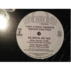 Three 6 Mafia / Hypnotize Camp Posse Big Mouth, Big Talk Vinyl 12" USED