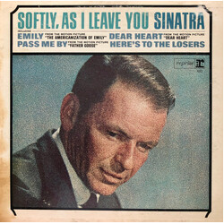 Frank Sinatra Softly, As I Leave You Vinyl LP USED