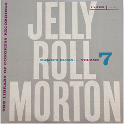 Jelly Roll Morton The Library Of Congress Recordings Volume 7: Mamie's Blues Vinyl LP USED