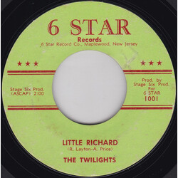 The Twilights (6) Little Richard / Bohemian USED VINYL 7INCH 45 RPM SINGLE STYRENE