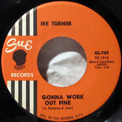 Ike Turner Gonna Work Out Fine USED VINYL 7INCH 45 RPM SINGLE