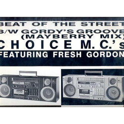 Choice MC's / Fresh Gordon Beat Of The Street USED VINYL 12INCH