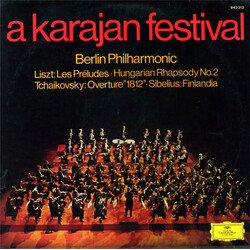 Berliner Philharmoniker / Herbert Von Karajan A Karajan Festival Vinyl LP USED