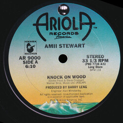 Amii Stewart Knock On Wood USED VINYL 12INCH 33 S RPM STEREO