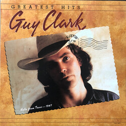 Guy Clark Greatest Hits Vinyl LP USED
