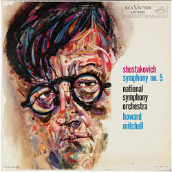 Dmitri Shostakovich / National Symphony Orchestra / Howard Mitchell Symphony No. 5, Op. 47 Vinyl LP USED