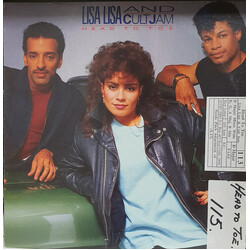 Lisa Lisa & Cult Jam Head To Toe USED VINYL 12INCH 45 RPM SINGLE