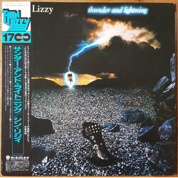Thin Lizzy Thunder And Lightning Vinyl LP USED