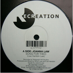 Joanna Law Song For Theo / Warm Love USED VINYL 12INCH 45 RPM
